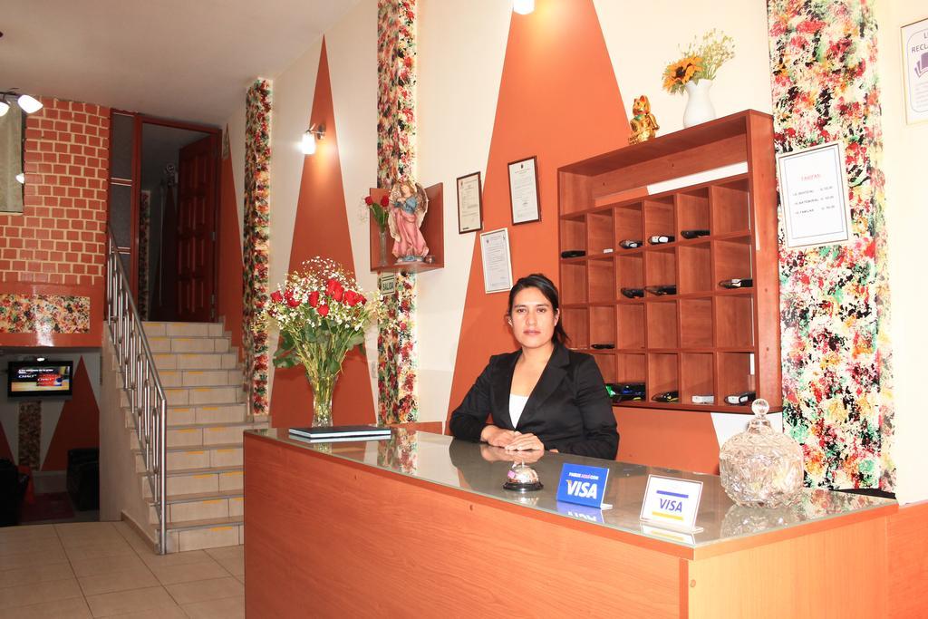 Hotel Los Gladiolos Кахамарка Экстерьер фото